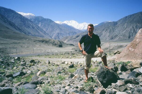 Chad Ovel từng chinh phục đỉnh Broad Peak cao 8.050 m ở Pakistan