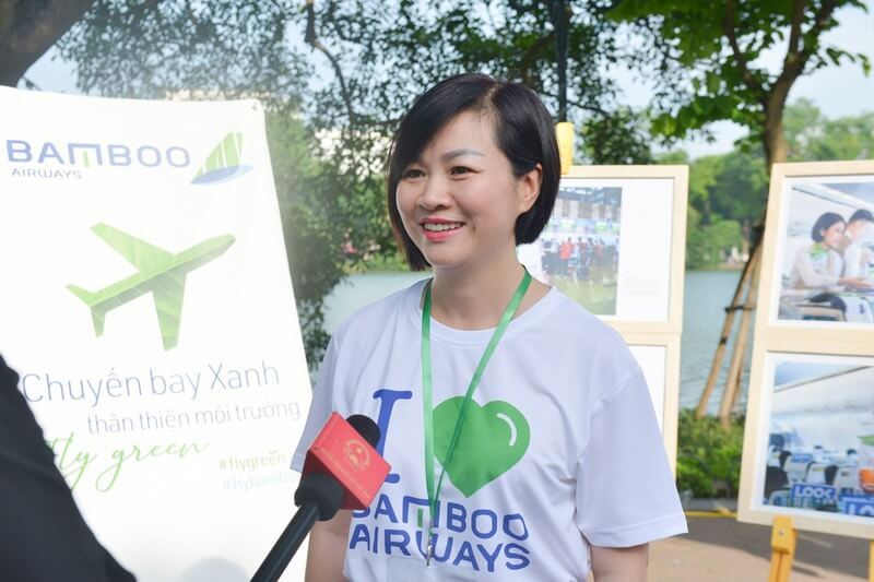  Bà Dương Thị Mai Hoa - Phó Chủ tịch kiêm Phó Tổng giám đốc Bamboo Airways (2018-2019)