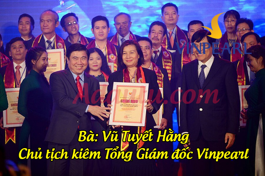 Bà Vũ Tuyết Hằng – Tổng Giám đốc Vinpearl