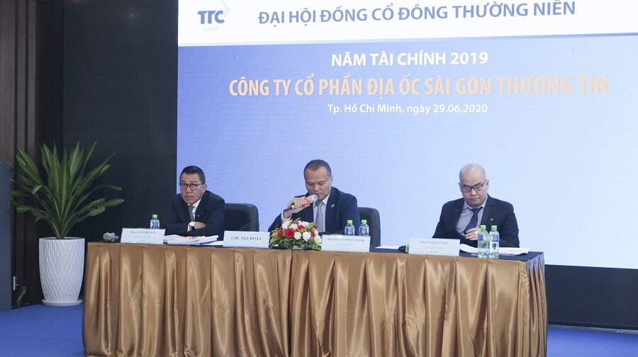 Ngày làm việc cuối trên cương vị Chủ tịch TTC Land của ông Nguyễn Đăng Thanh tại Đại hội cổ đông thường niên 2020