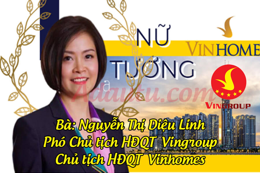 Bà NguyễAn Diệu Linh – Phó Chủ tịch Tập đoàn Vingroup