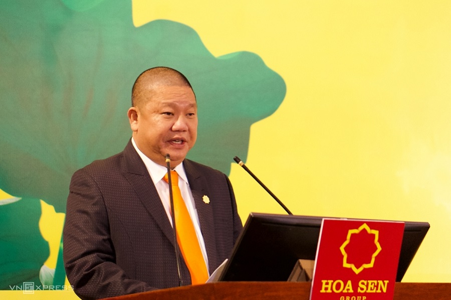 Ông Lê Phước Vũ - Nhà sáng lập, chủ tịch CTCP Tập đoàn Hoa Sen
