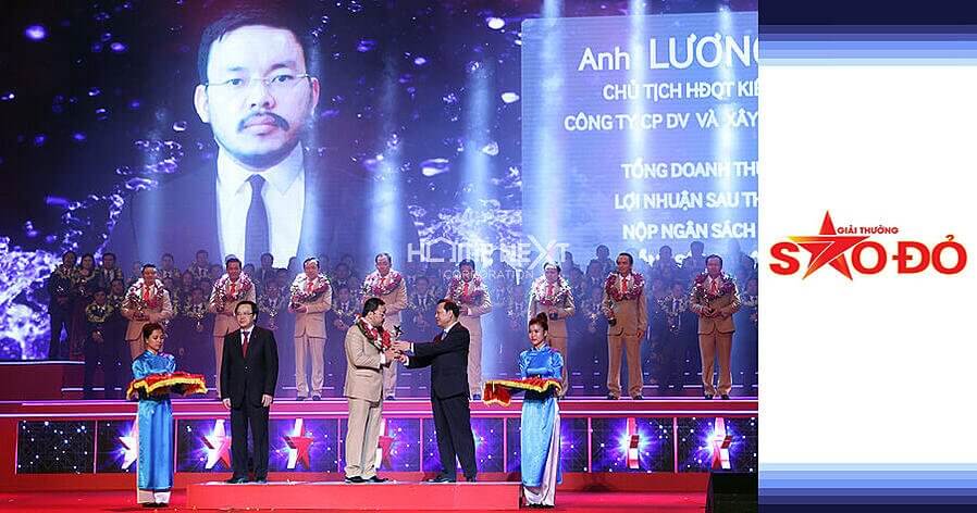 Chủ tịch Lương Trí Thìn đoạt giải thưởng Sao đỏ năm 2014