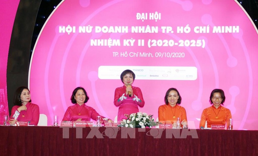 Chủ tịch PNJ Cao Thị Ngọc Dung - Chủ tịch Hội nữ doanh nhân Thành phố Hồ Chí Minh - HAWEE