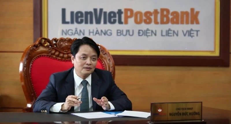 Tiến sĩ Nguyễn Đức Hưởng - Chủ tịch LienVietPostBank là bạn thân với Chủ tịch Sacombank Dương Công Minh