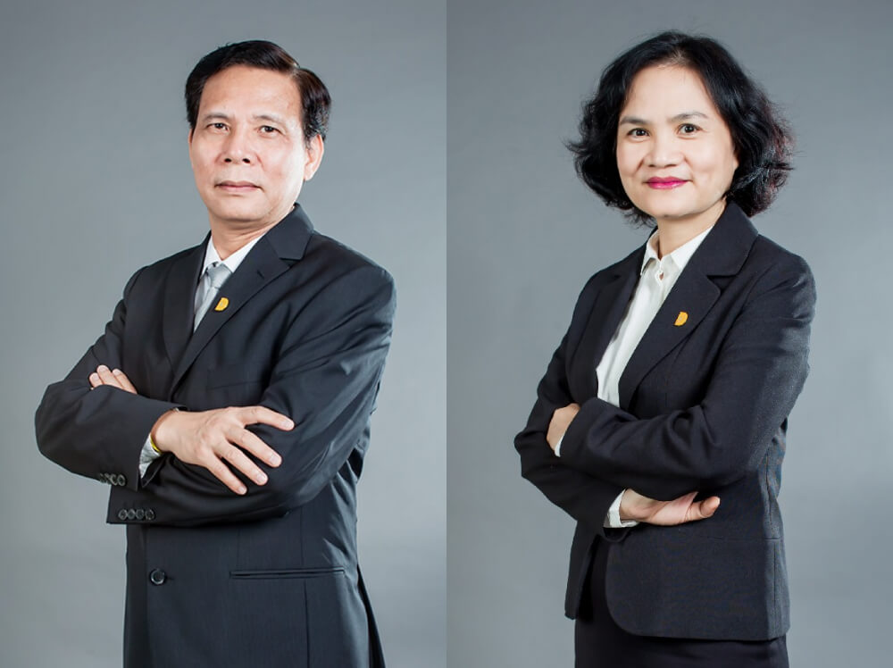 Vợ chồng Chủ tịch IPA Vũ Hiền & Chủ tịch VNDirect Phạm Minh Hương